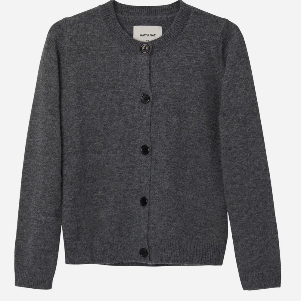 Matt & Nat JIL Button-Front Cardigan Medium